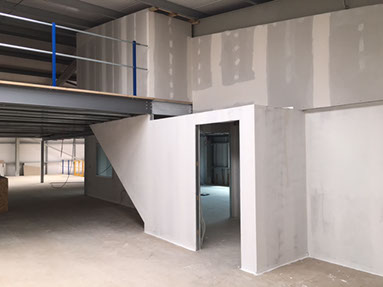 PU10 plastering job done by ab drylining