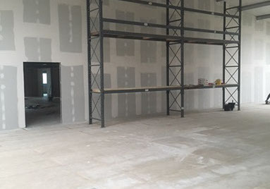 PU11 plastering job done by ab drylining