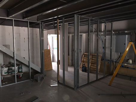 PU9 plastering job done by ab drylining