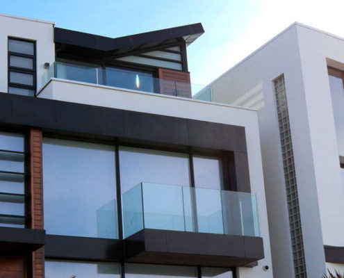 commercial-rendering Large modern home commercial rendering