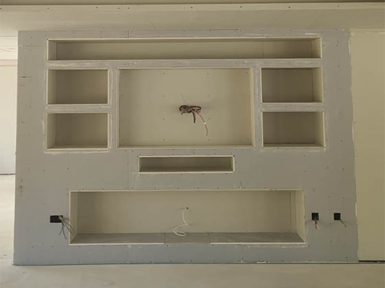 IMG_2938 Shelving unit under construction